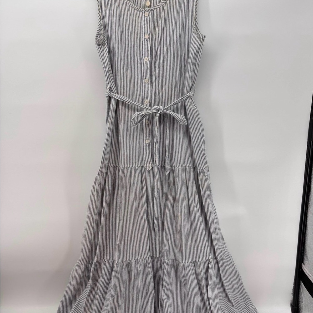 Max Studio Blue White Striped
Maxi Dress